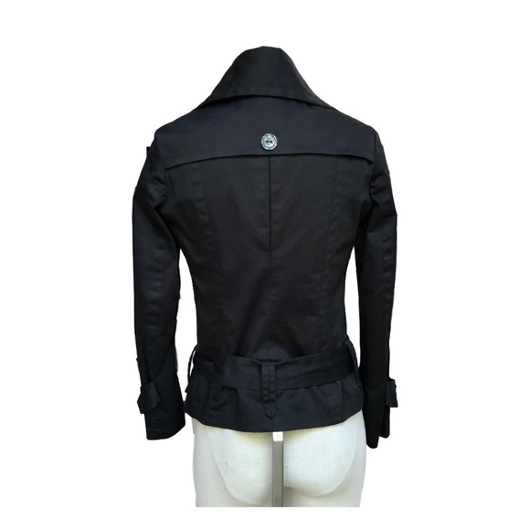 MODSTROM Black Jacket SZ XS Lightly Used Cotton Made in Italy - Picture 2 of 13